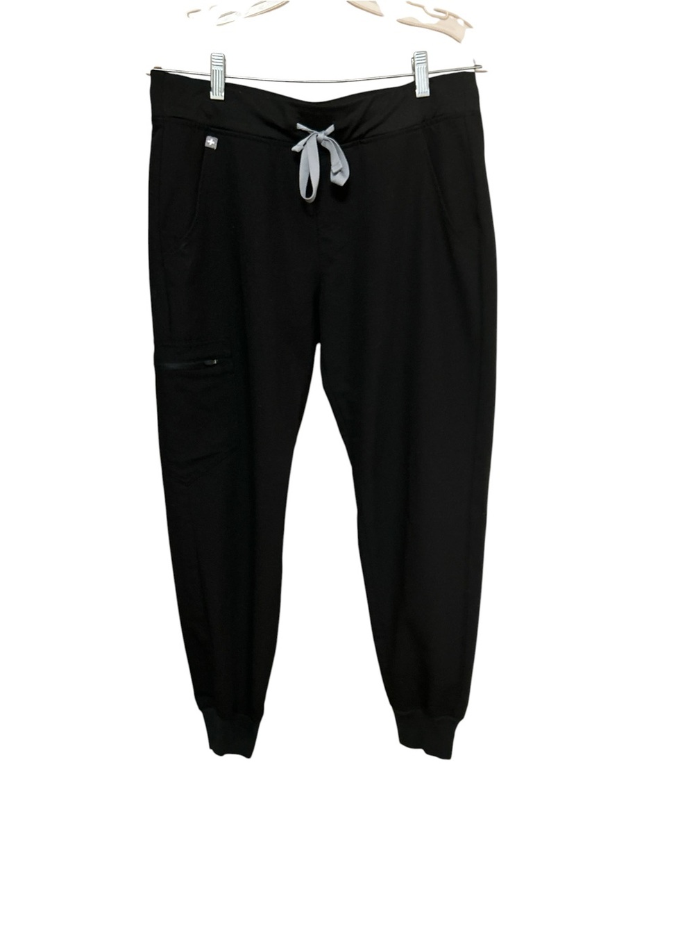 Figs black Zamora jogger scrubs pants women’s size medium/ petite